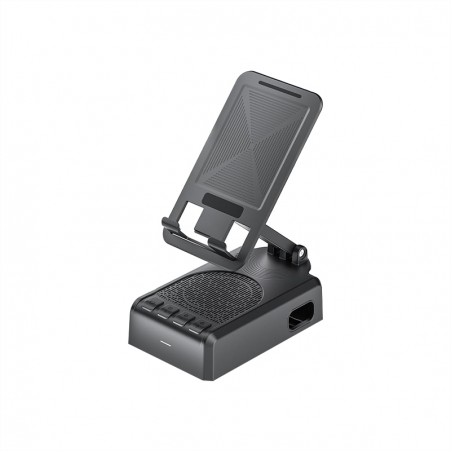 Foldable bluetooth speaker charger with remote control