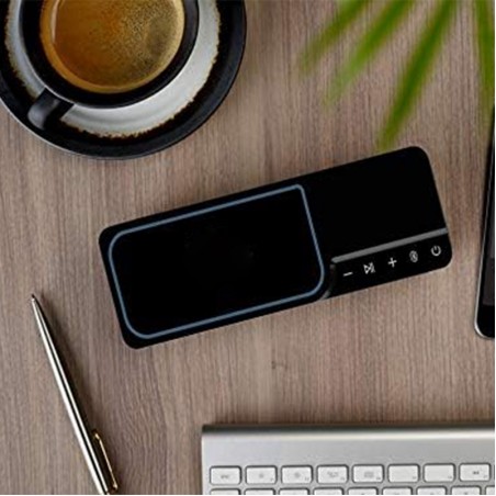 Portable wireless charging bluetooth speaker charger