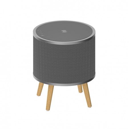 360 degree rotating coffee table bluetooth speaker charger