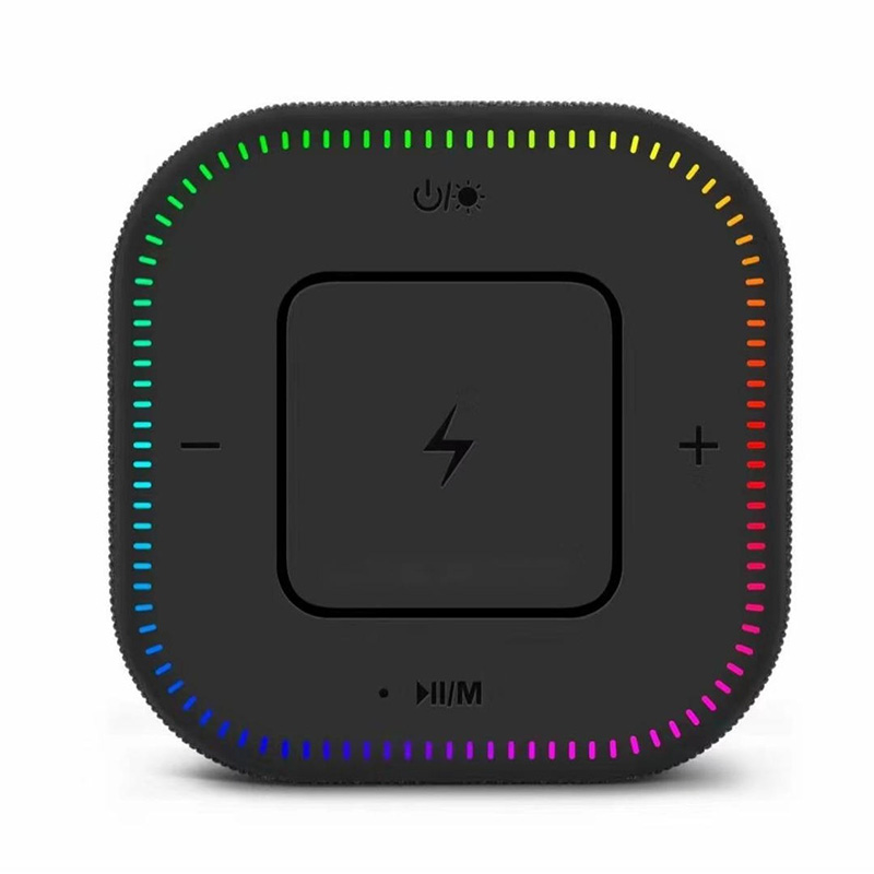Portable wireless bluetooth speaker charger