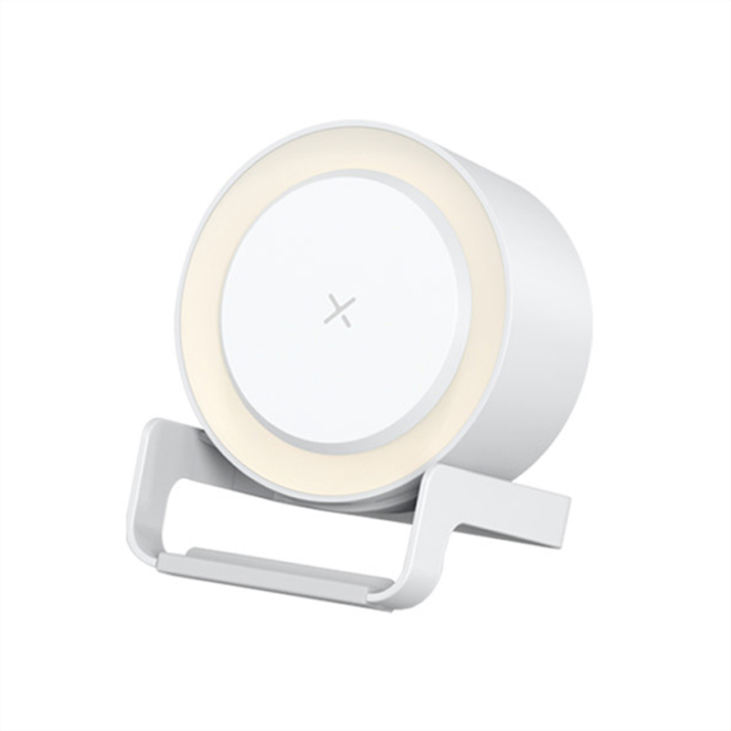 Portable wireless bluetooth speaker charger with night light