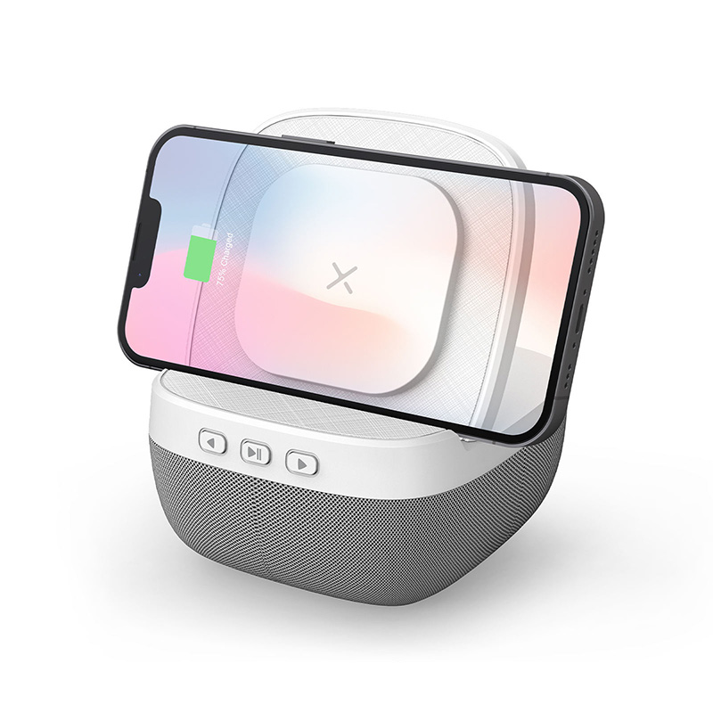 Foldable wireless bluetooth speaker charger