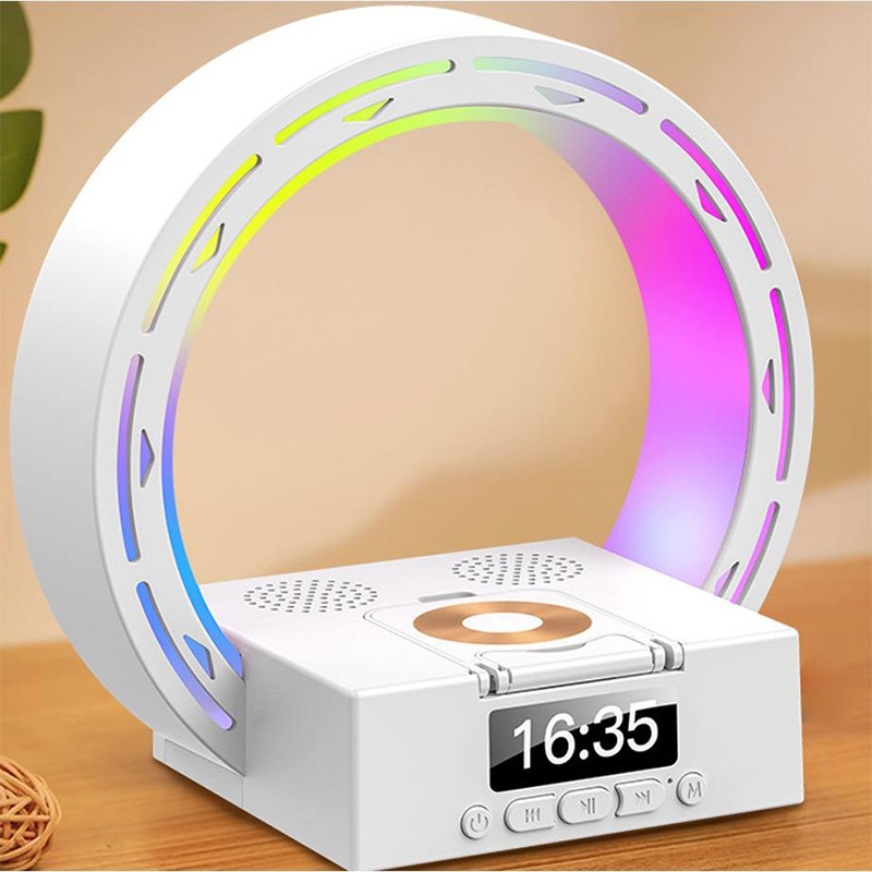 Colorful LED light wireless bluetooth speaker charger