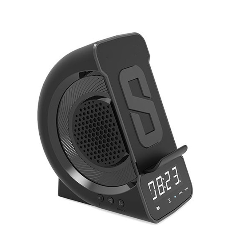 Surround sound alarm clock bluetooth speaker charger