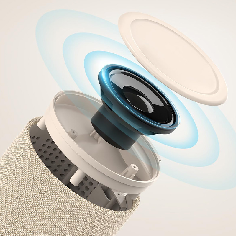 Simple foldable 2 in 1 Bluetooth speaker charger