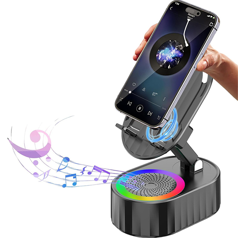 Wireless induction audio bluetooth speaker charger
