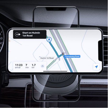 Smart cooling magnetic wireless car charger