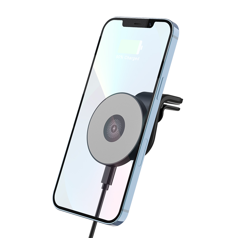 Smart sensor charging wireless car charger