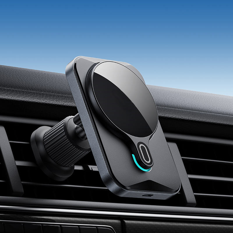 Rotatable and adjustable wireless car charger