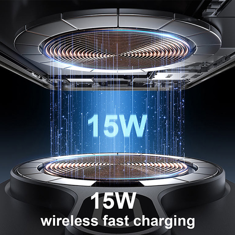 Rotatable and adjustable wireless car charger