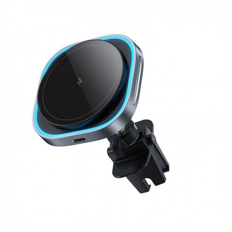 Fast magnetic air outlet wireless car charger