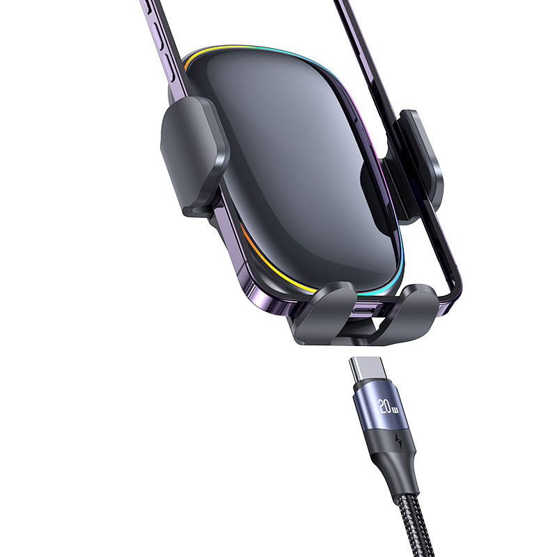 Strong suction cup 15W wireless car charger