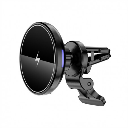 Black magnetic fast charging car charger
