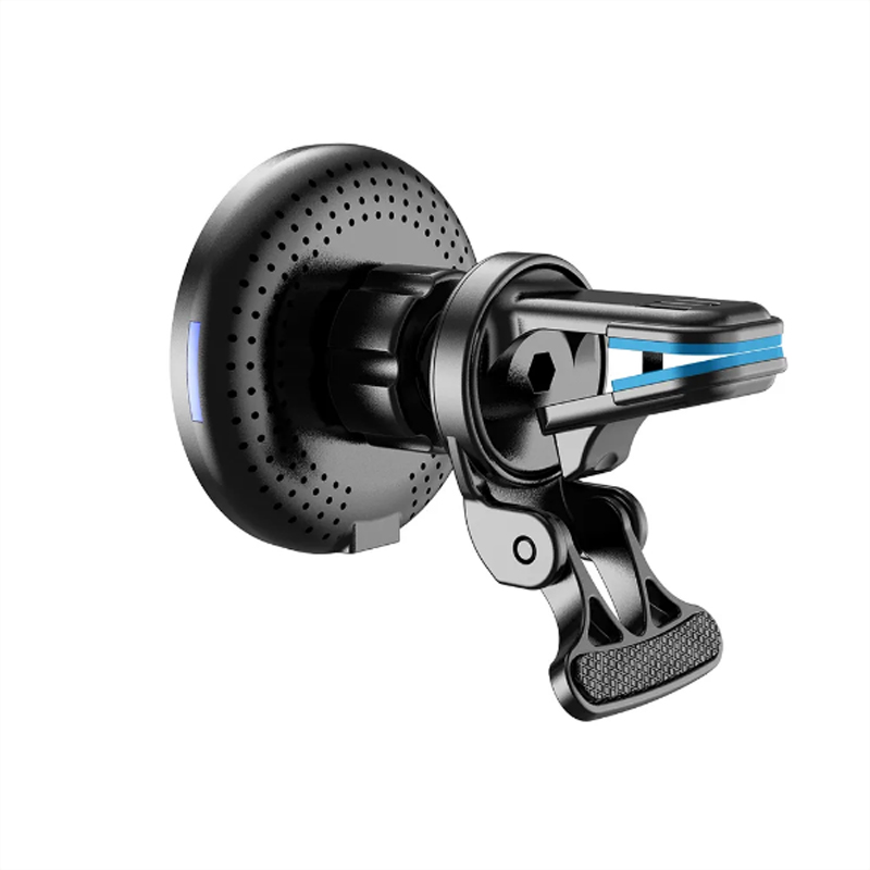 Black magnetic fast charging car charger