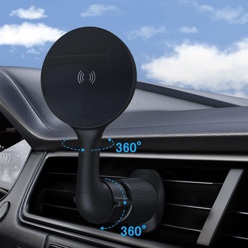 Mobile phone holder fast charging car charger
