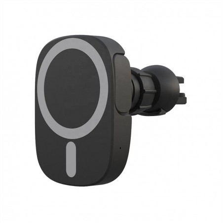 Magnetic fast wireless air vent car charger