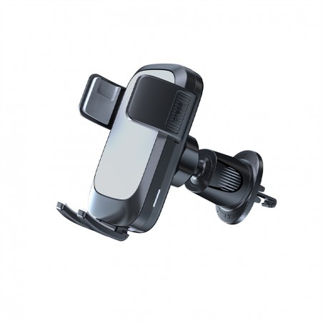 Black 15w wireless holder car charger