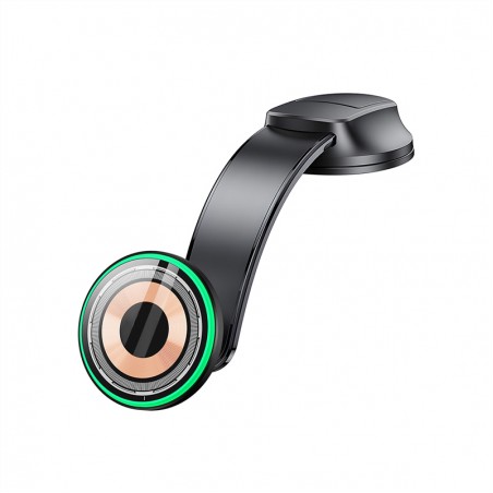 Bendable metal arm magnetic wireless car charger
