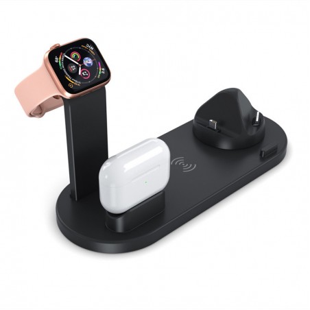 Desktop 4-in-1 multifunctional wireless charger