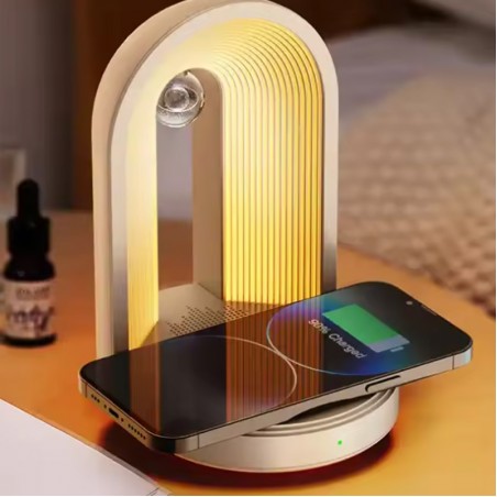 Bluetooth speaker night light multi-function wireless charger