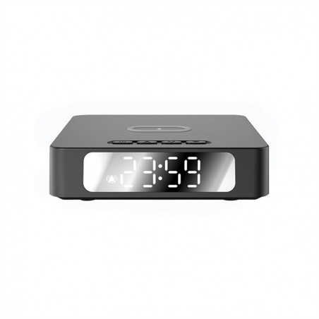 Bedside digital clock multifunctional wireless charger
