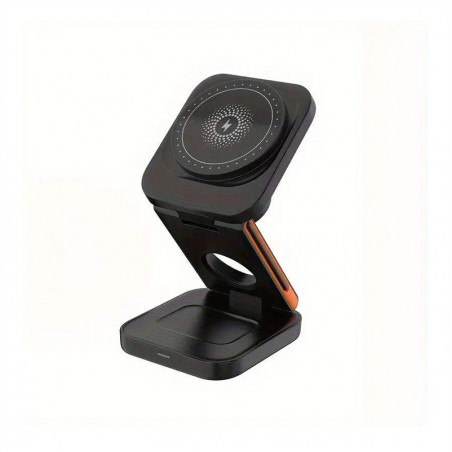Multi-axis large-angle foldable magnetic portable charger