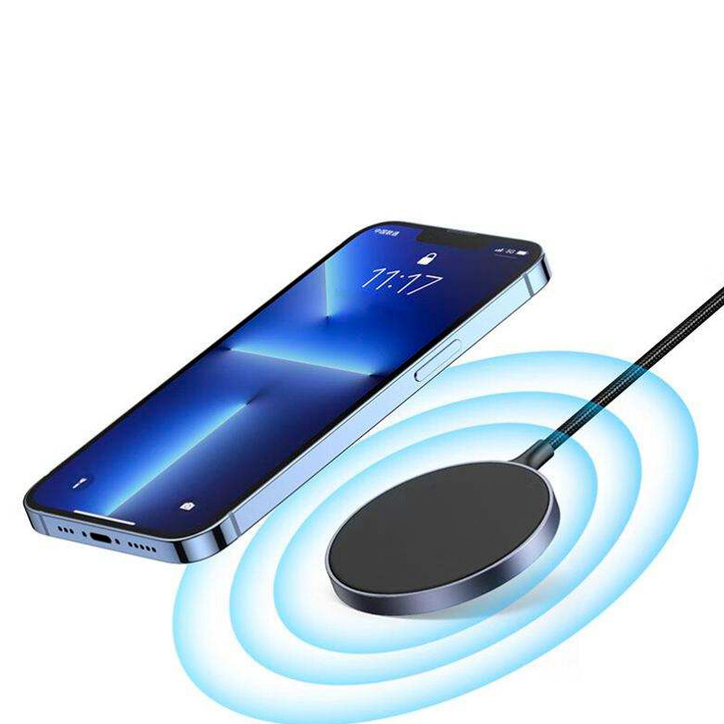 15w wireless aluminum magnetic portable charger