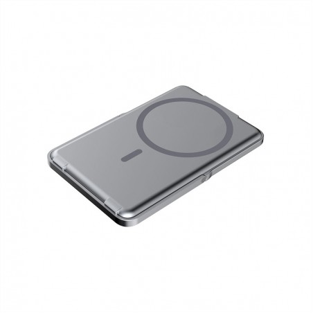 Aluminum alloy ultra-thin magnetic portable charger
