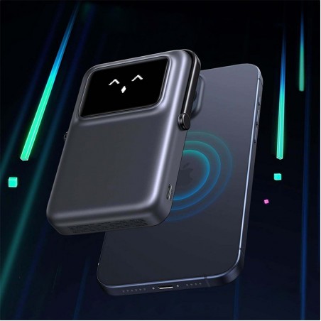 Cool robot design large capacity portable charger