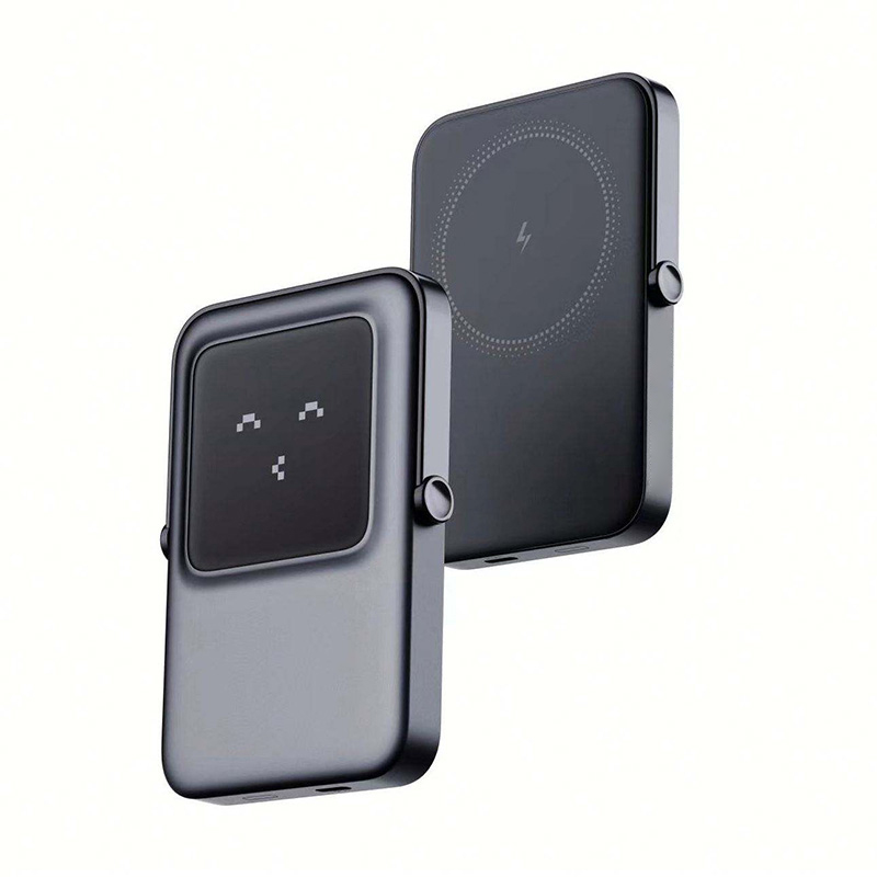 Cool robot design large capacity portable charger
