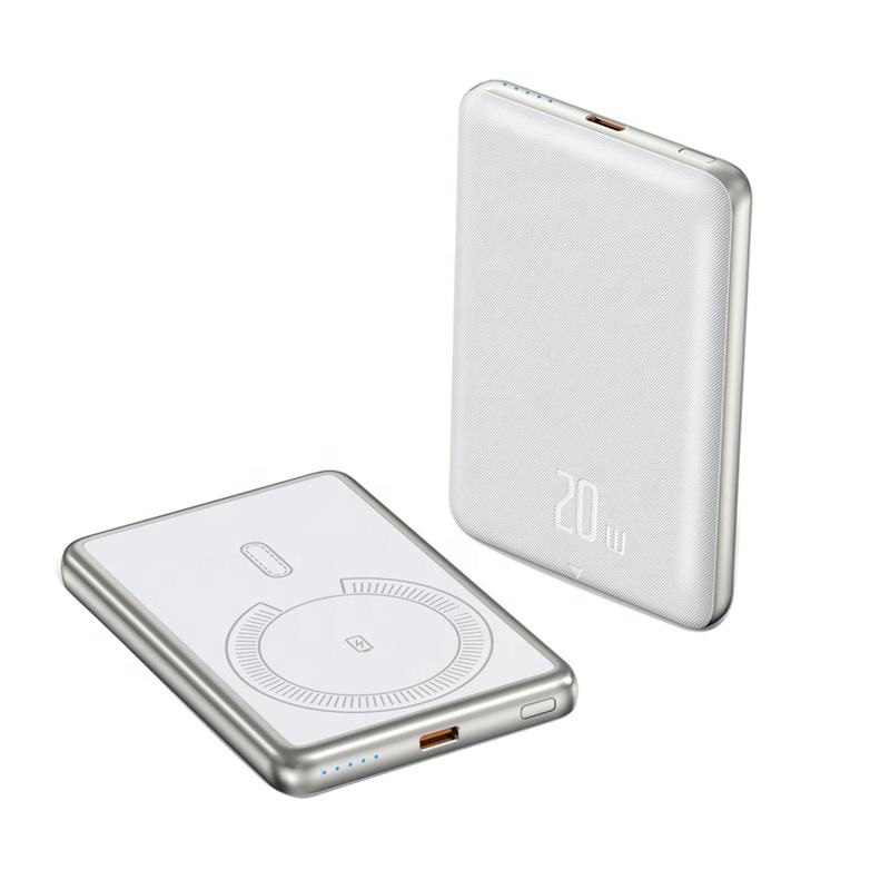 Thin wireless magnetic portable charger