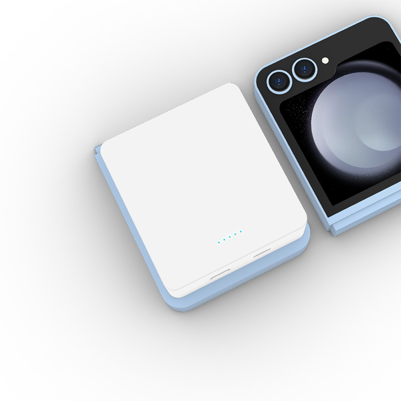 Rectangular large capacity magnetic portable charger