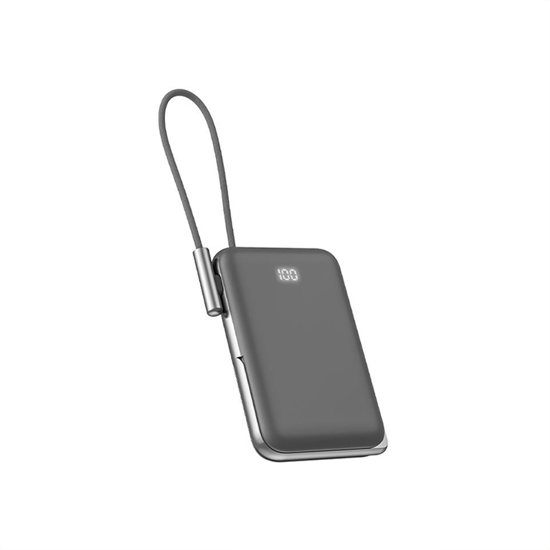 Foldable stand magnetic portable charger