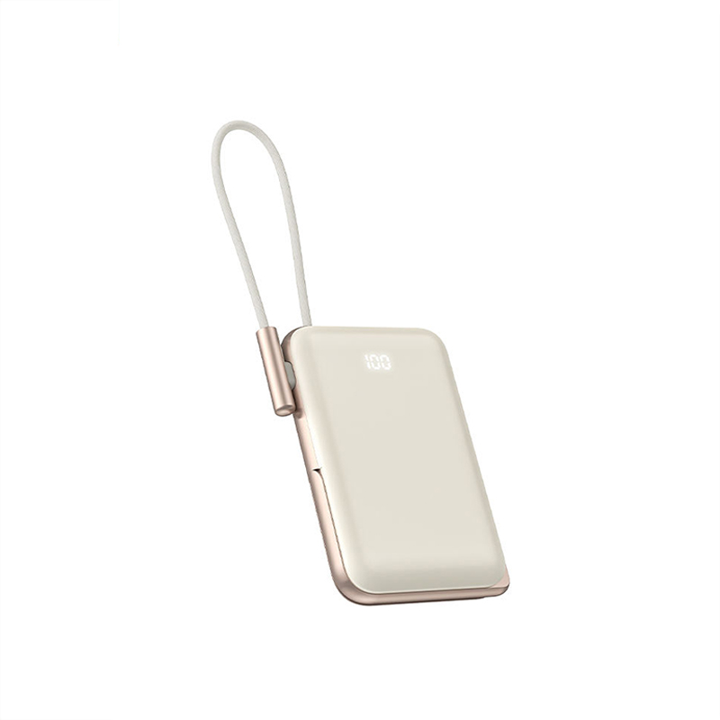 Foldable stand magnetic portable charger