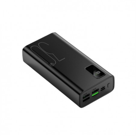 High capacity digital display portable charger