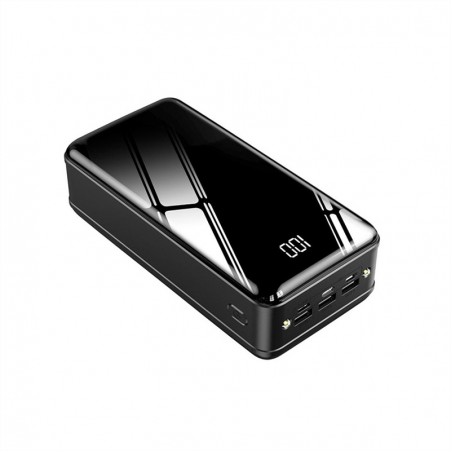 Mirror large capacity fast charging portable charger