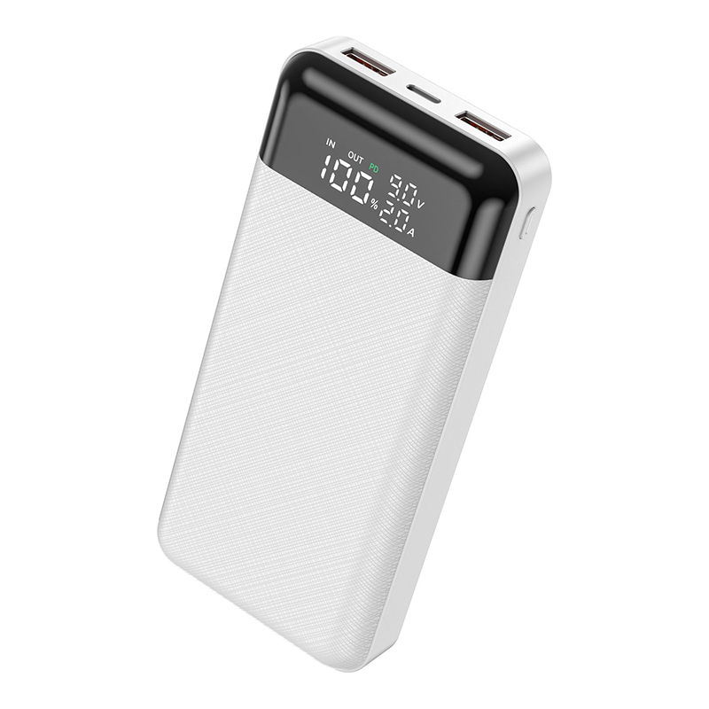 Fabric pattern high capacity portable charger