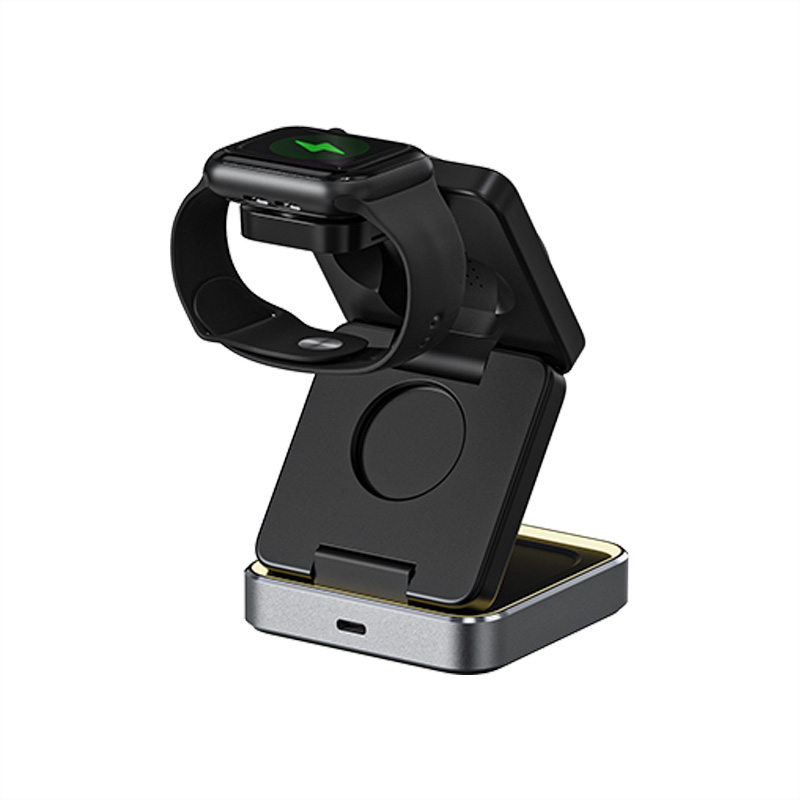 Smart 3 in 1 magnetic wireless charger with stand