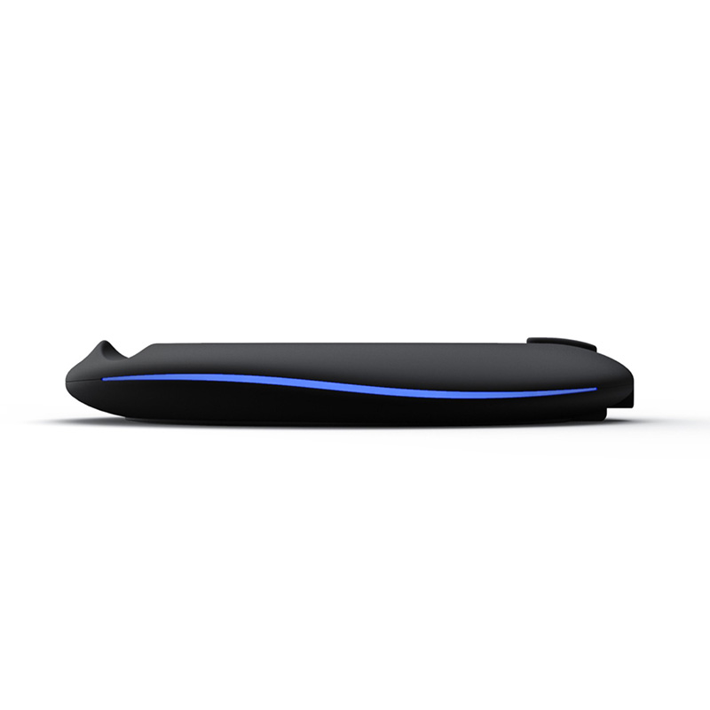 Black magnetic wireless charger with stand