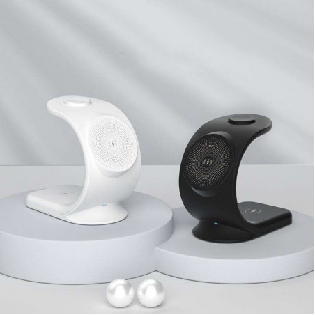 Fast charging magnetic wireless charger with stand